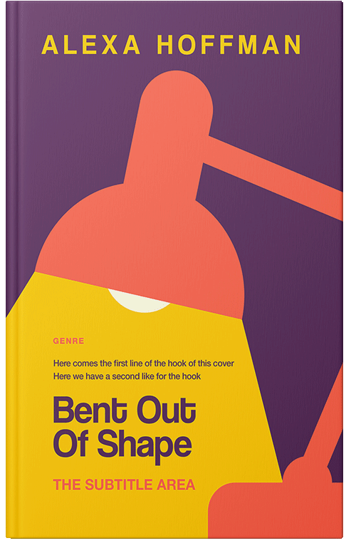 Front view of Premade Education Book Cover - Bossanova