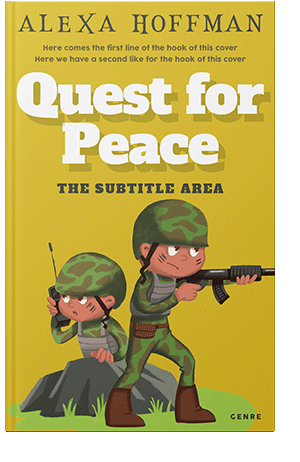 Pre Made Book Cover Key Lime Pie