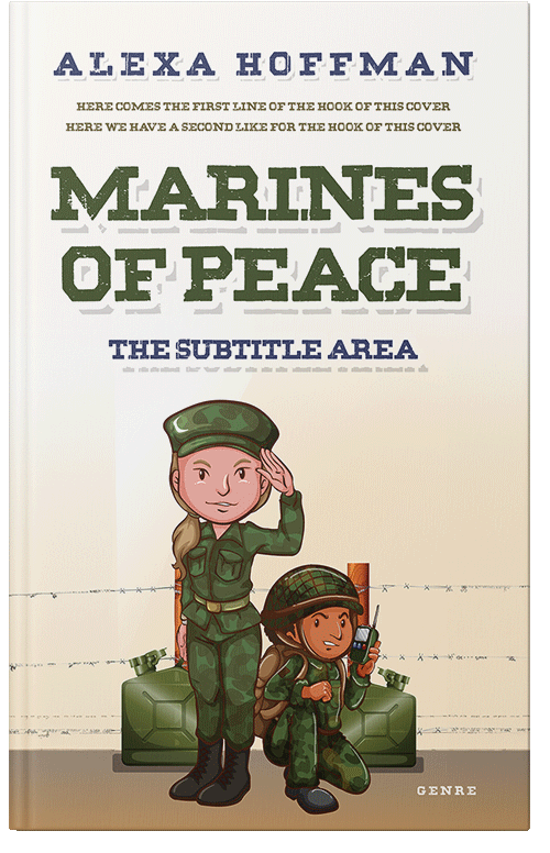 Front view of Kelp #28546 - Premade Historical Book Cover