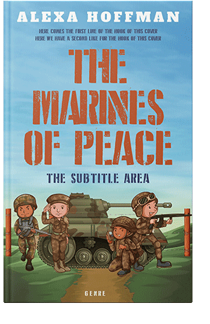 Pre Made Book Cover Morning Glory