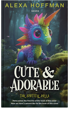 Pre Made Book Cover Outer Space