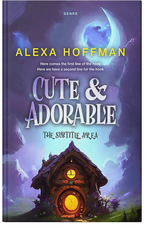 Front view of Premade Fantasy Book Cover - East Bay