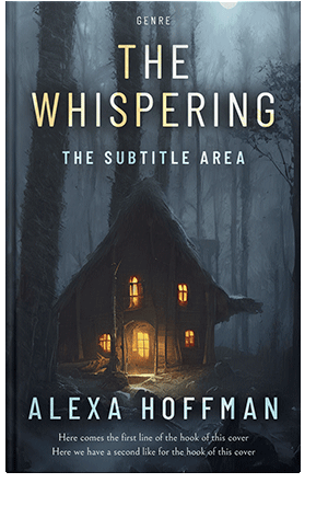 Pre Made Book Cover Outer Space