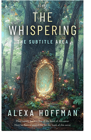 Pre Made Book Cover Outer Space