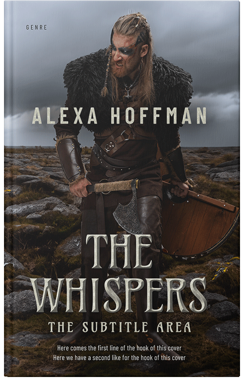 Front view of Zeus #28579 - Premade Historical Book Cover