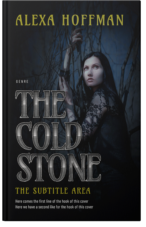 Front view of Premade Fantasy Book Cover - Bunker