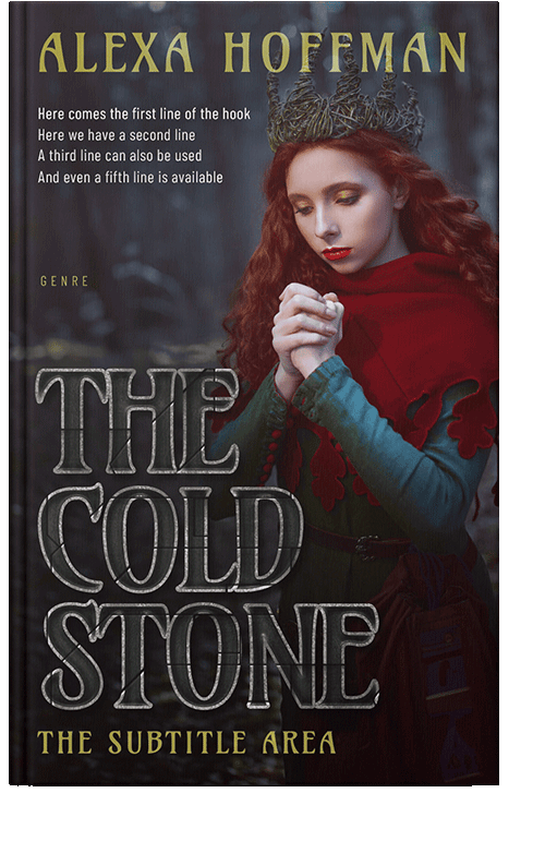 Front view of Cocoa Brown #28586 - Premade Historical Book Cover