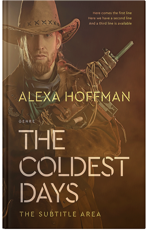 Front view of Jambalaya #28603 - Premade Apocalyptica Book Cover