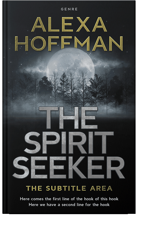 Front view of Delta #28615 - Premade Fantasy Book Cover