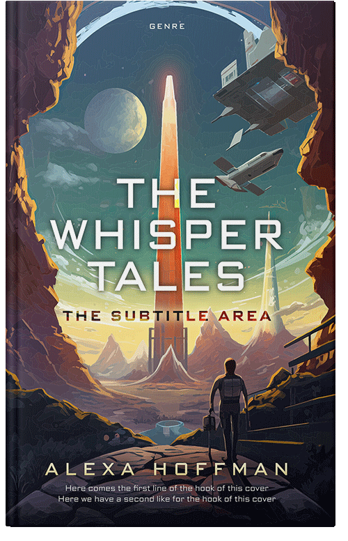 Front view of Premade Science Fiction Book Cover - River Bed