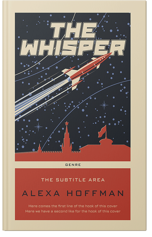 Front view of Bone #28620 - Premade Science Fiction Book Cover