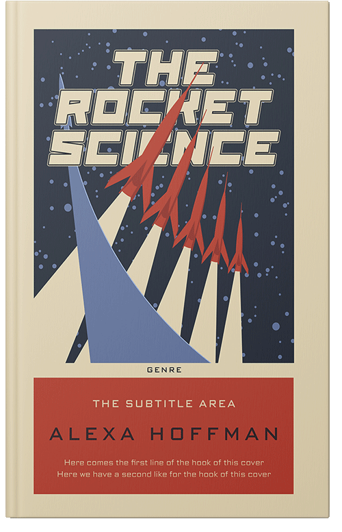 Front view of Premade Science Fiction Book Cover - Sisal