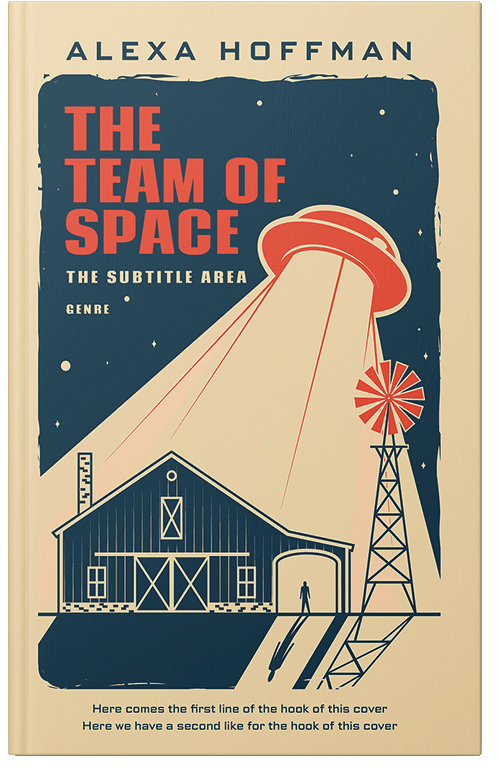 Front view of Sidecar #28625 - Premade Science Fiction Book Cover