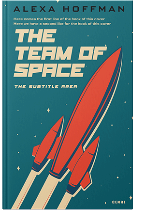 Pre Made Book Cover Atoll