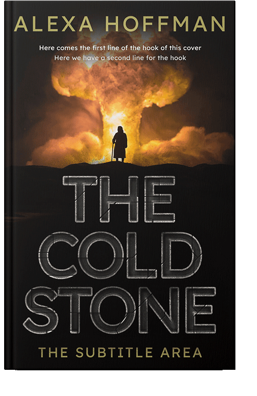 Front view of Tussock #28628 - Premade Apocalyptica Book Cover