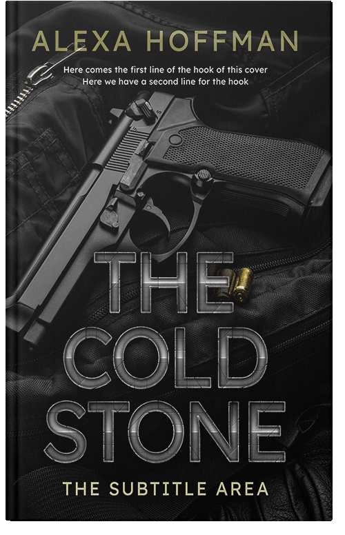 Front view of Cod Gray #28631 - Premade Mystery & Thriller & Suspense Book Cover