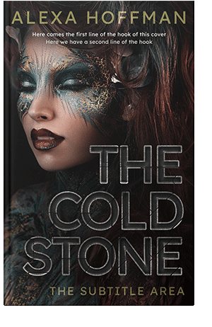 Pre Made Book Cover Cocoa Brown