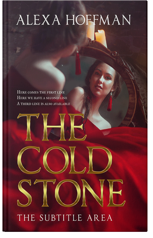 Front view of Premade Royal Romance Book Cover - Cedar