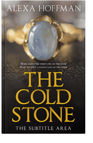 Pre Made Book Cover Cocoa Brown