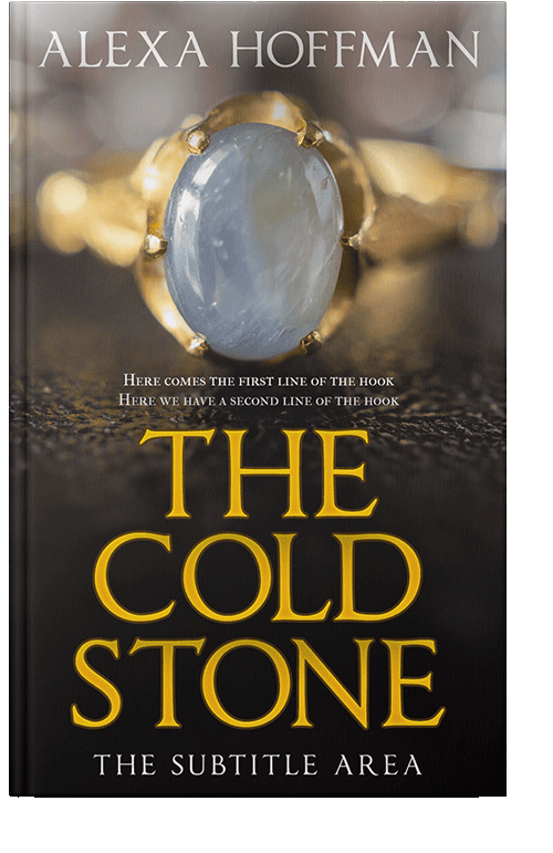 Front view of Cocoa Brown #28643 - Premade Romance Book Cover