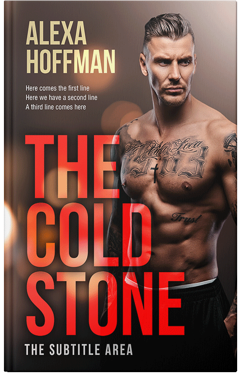 Front view of Burnt Sienna #28650 - Premade Erotica Book Cover