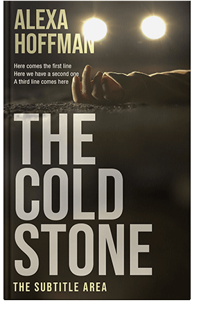 Pre Made Book Cover Soft Amber