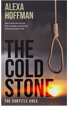 Pre Made Book Cover Thunder