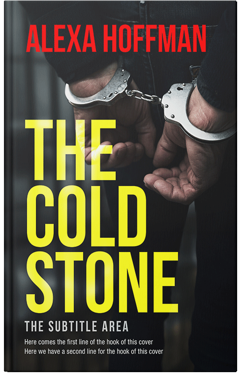 Front view of Ronchi #28658 - Premade Mystery & Thriller & Suspense Book Cover