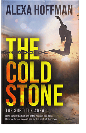 Pre Made Book Cover Silver Rust