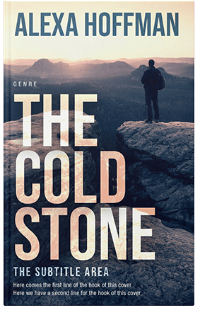 Pre Made Book Cover Janna