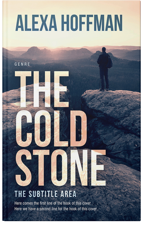 Front view of Janna #28660 - Premade Self-Improvement & Self-Help Book Cover