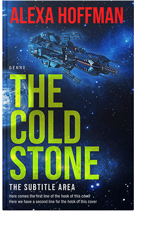 Pre Made Book Cover Lucky