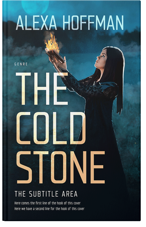 Front view of Firefly #28669 - Premade Fantasy Book Cover