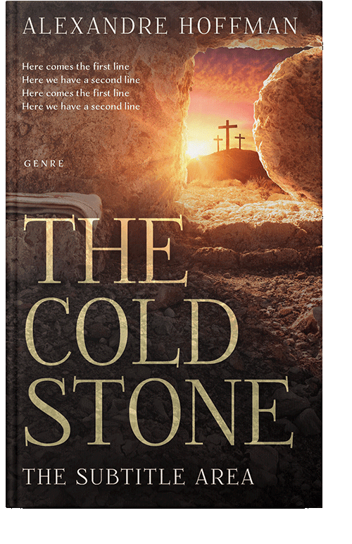 Front view of Di Serria #28678 - Premade Religion & Spirituality Book Cover