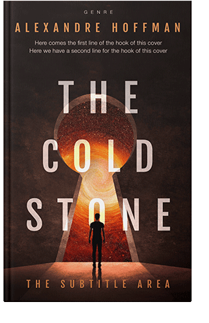 Pre Made Book Cover Burning Sand