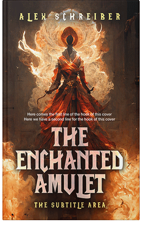 Pre Made Book Cover Harvest Gold