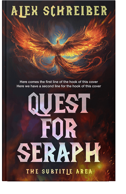 Front view of Tumbleweed #28701 - Premade Fantasy Book Cover