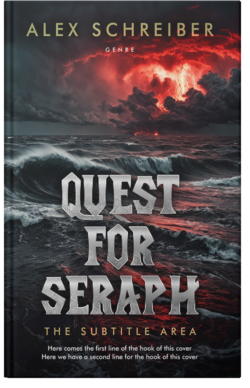 Front view of Baltic Sea #28706 - Premade Fantasy Book Cover