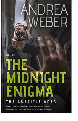 Pre Made Book Cover Cod Gray