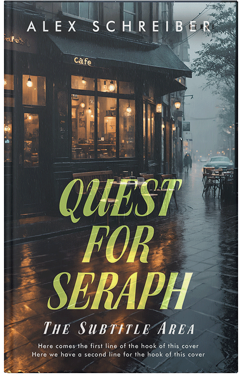 Front view of Shark #28721 - Premade Romance Book Cover