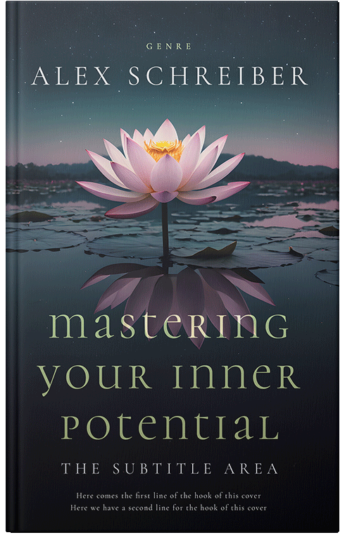 Front view of Ebony Clay #28724 - Premade Health & Mind & Body Book Cover