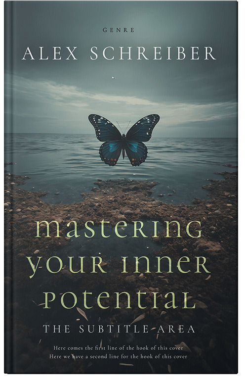 Front view of Cape Cod #28725 - Premade Health & Mind & Body Book Cover