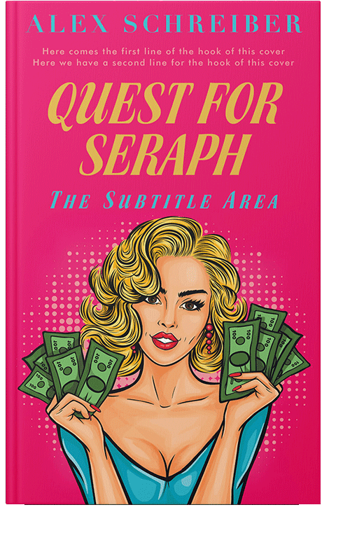 Front view of Razzmatazz #28735 - Premade Business Book Cover