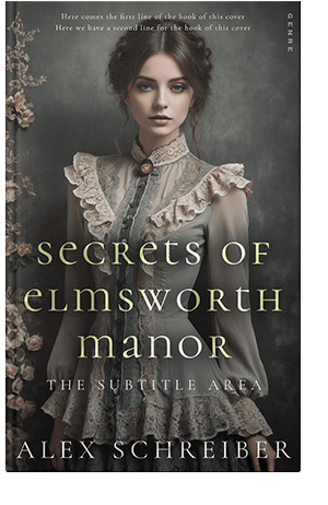 Pre Made Book Cover Merlin