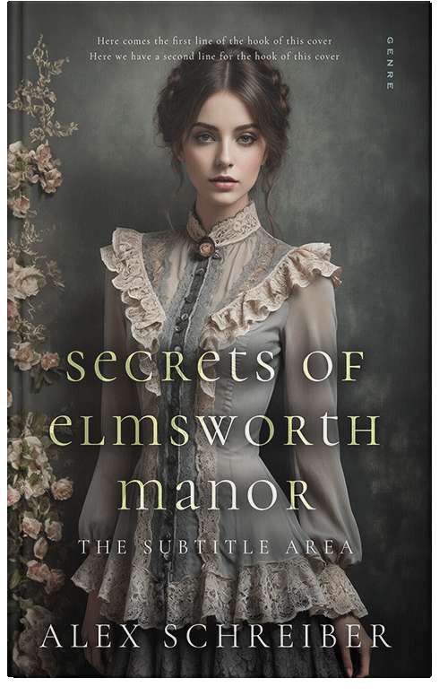 Front view of Premade Historical Book Cover - Merlin