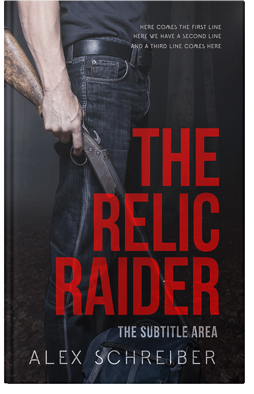 Front view of Premade Mystery & Thriller & Suspense Book Cover - Mojo