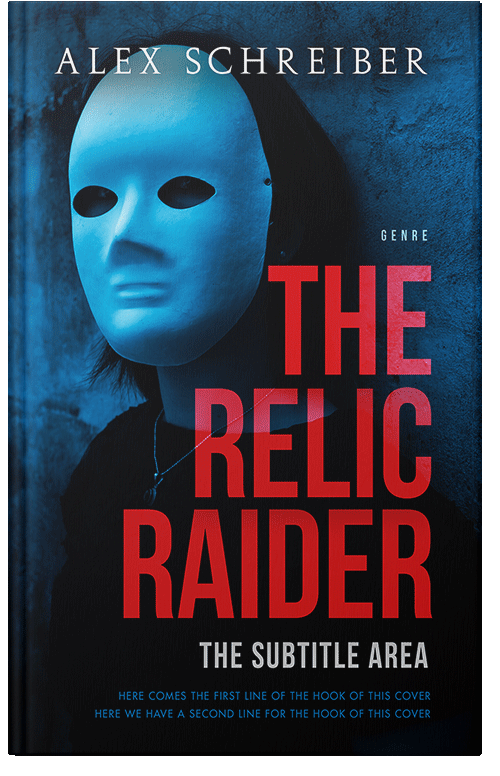 Front view of Brick Red #28763 - Premade Mystery & Thriller & Suspense Book Cover