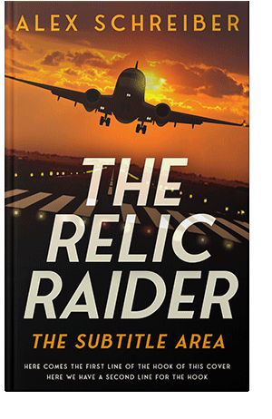 Pre Made Book Cover Crowshead