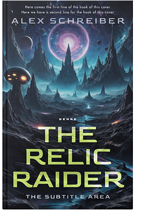 Pre Made Book Cover Mirage