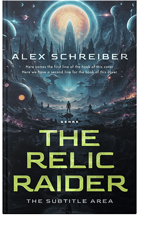 Pre Made Book Cover Mirage